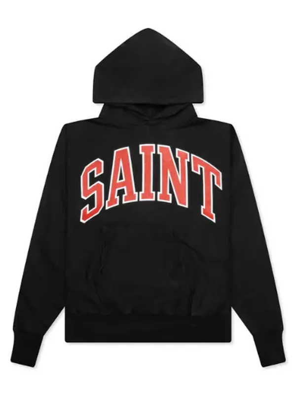 Saint Michael Arch Oversized Fleece Pullover Hoodie