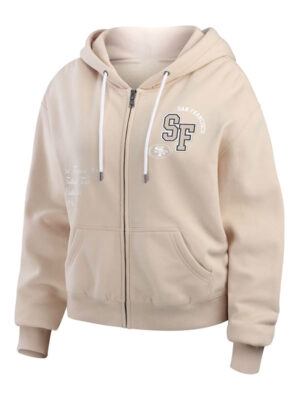 san-francisco-49ers-erin-andrews-fleece-full-zip-hoodie-1
