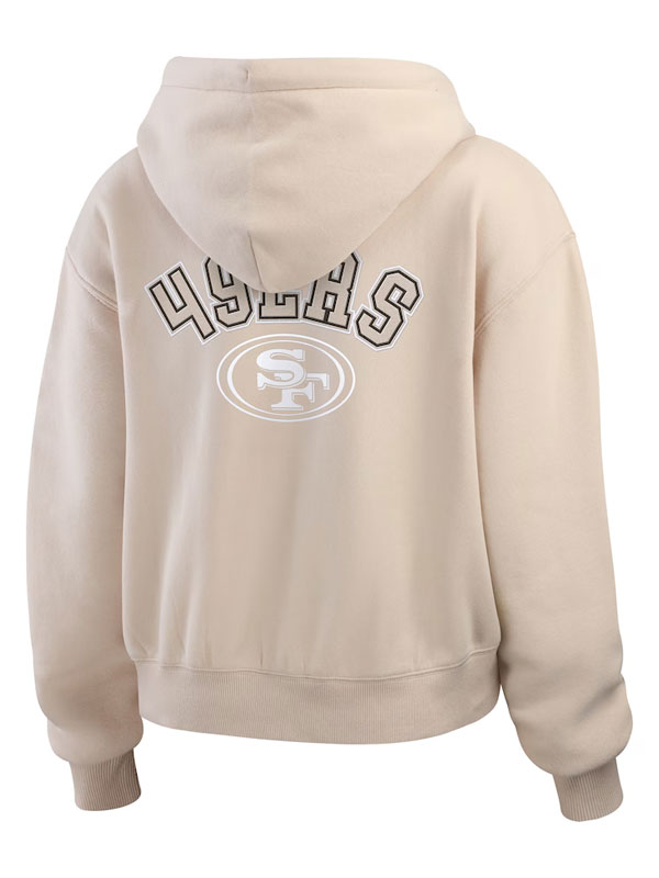San Francisco 49ers Erin Andrews Full-Zip Hoodie