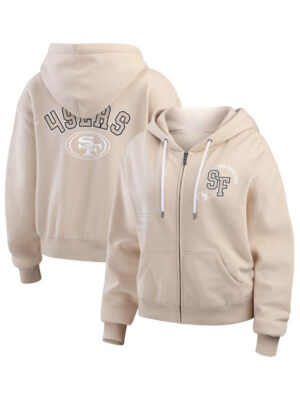 San Francisco 49ers Erin Andrews Full-Zip Hoodie