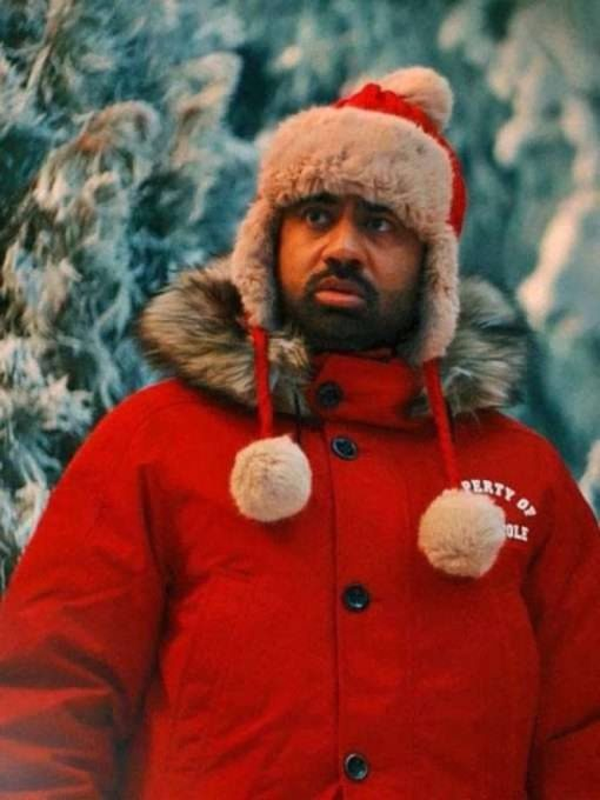 Simon Choksi The Santa Clauses Hooded Parka Jacket