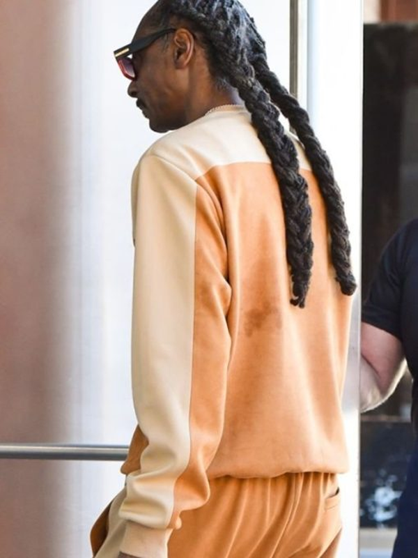 Snoop Dogg First Take Pier 17 Orange Sweatshirt
