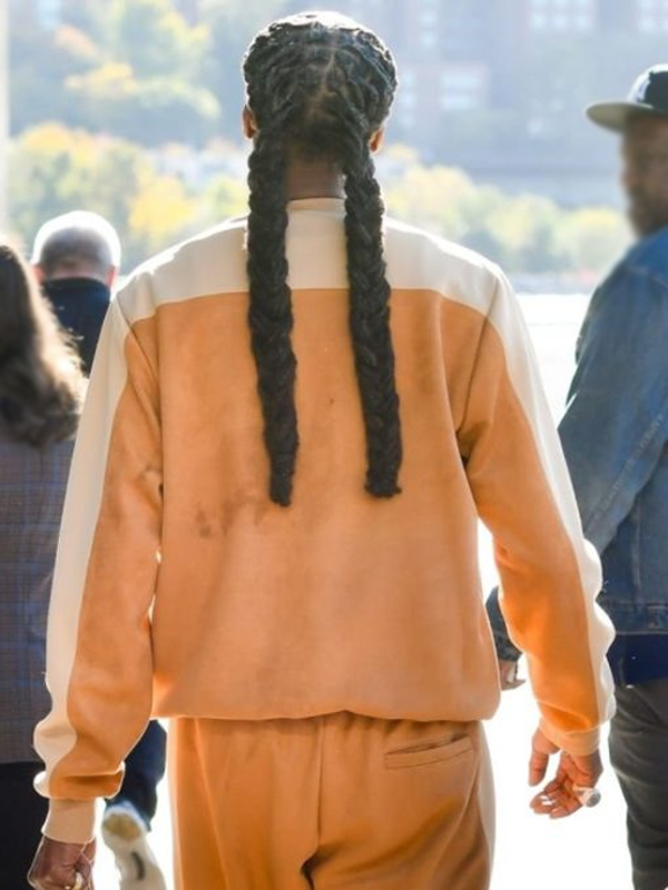 Snoop Dogg First Take Pier 17 Orange Sweatshirt