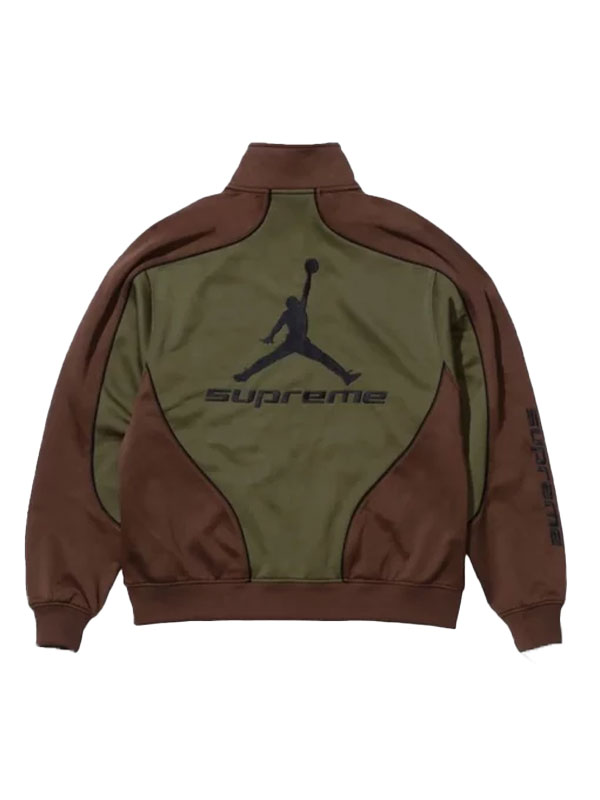 Supreme Jordan Tricot Full Zip Track Jacket