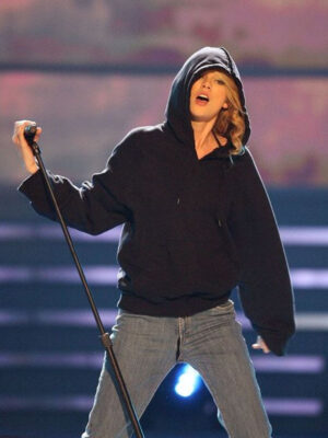 Taylor Swift Dysphoria Oversized Comfort Black Hoodie