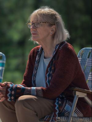 Teacup Kathy Baker Maroon Cardigan