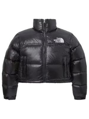 The North Face Nuptse Short Black Puffer Jacket