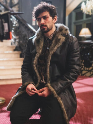 Tourialay Akbari April X Ronny Shearling Leather Coat