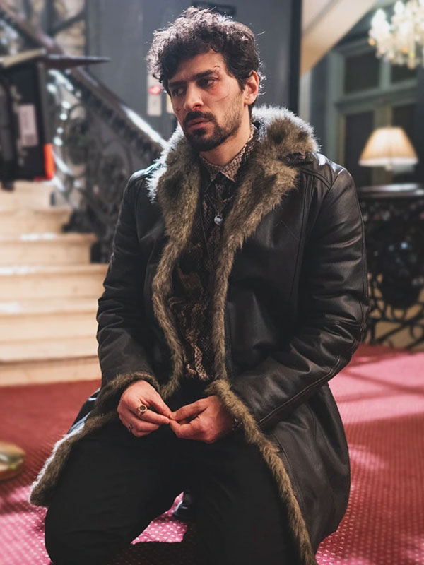 Tourialay Akbari April X Ronny Shearling Leather Coat