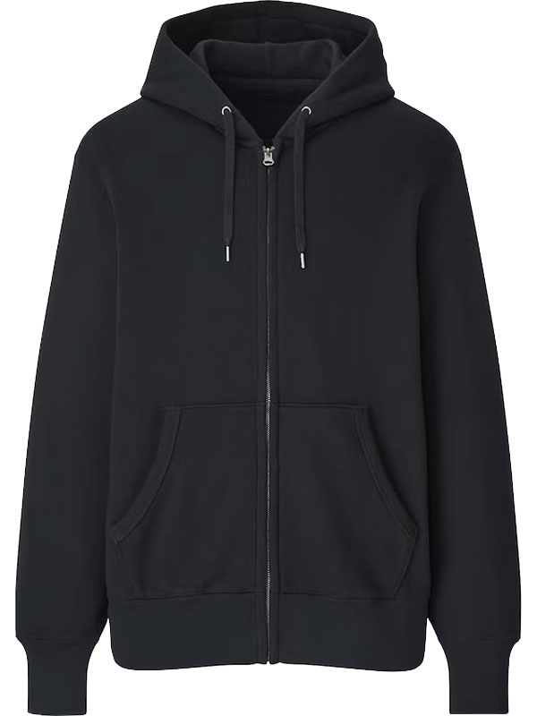 Uniqlo Sweat Zip-Up Oversized Hoodie