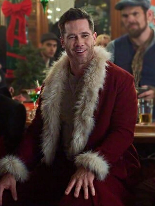 2023 Luke Macfarlane Catch Me If You Claus Santa Coat