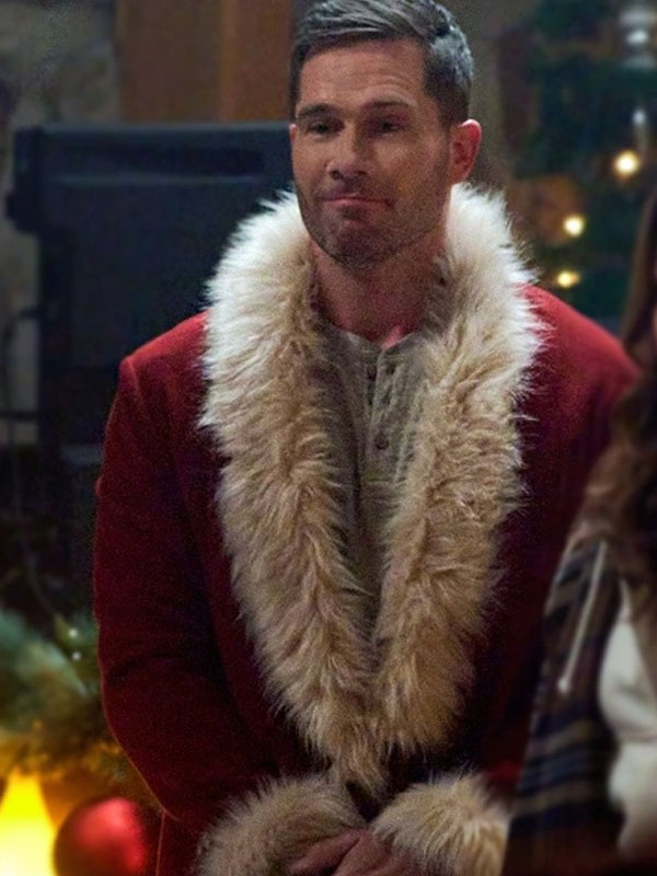 2023 Luke Macfarlane Catch Me If You Claus Santa Coat