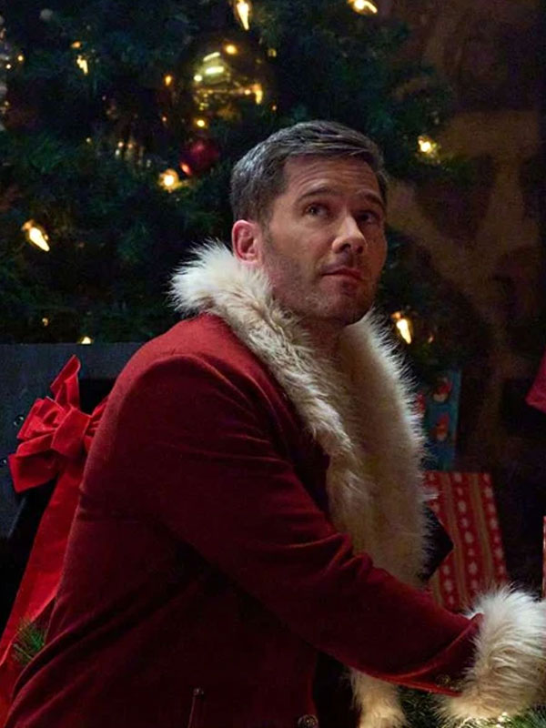 2023 Luke Macfarlane Catch Me If You Claus Santa Coat