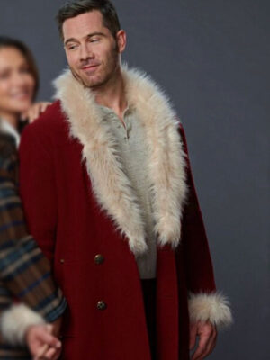 2023 Luke Macfarlane Catch Me If You Claus Santa Coat