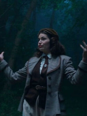 2024 Agatha All Along Kathryn Hahn Plaid Blazer