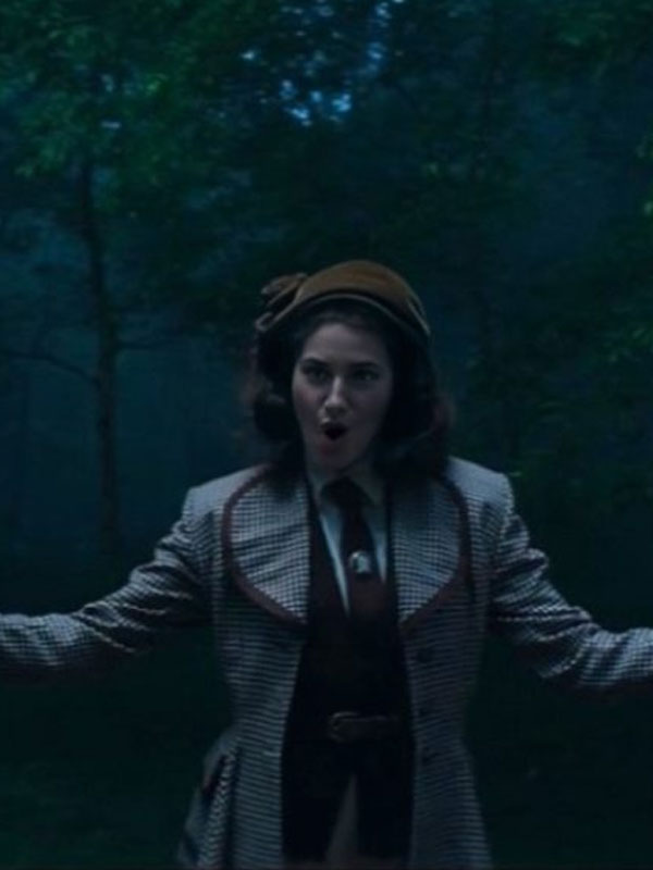 2024 Agatha All Along Kathryn Hahn Plaid Blazer