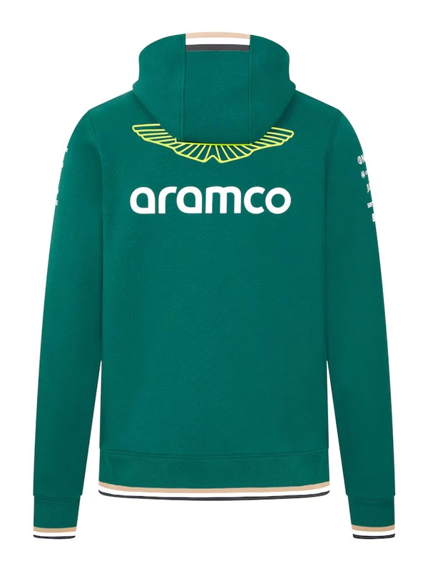 2024 Aston Martin Fernando Alonso F1 Team Pullover Hoodie