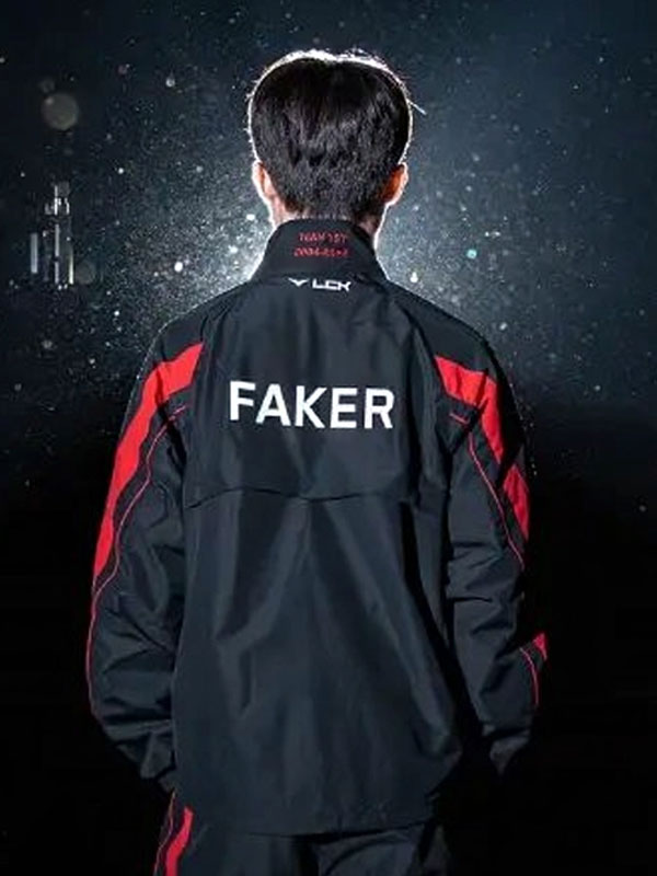 2024 LCK T1 Black Bomber Uniform Jacket
