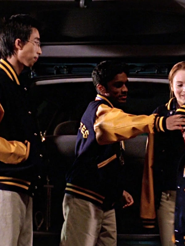 2024 Mean Girls Black And Yellow Varsity Jacket