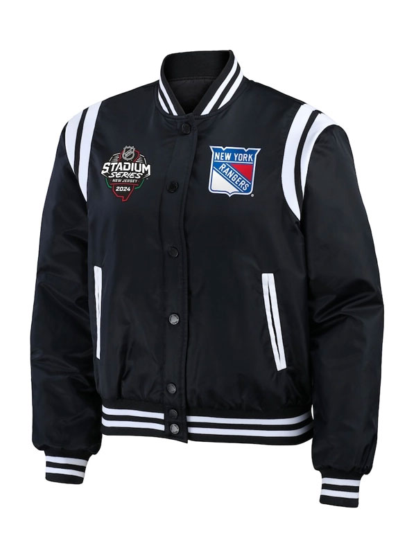2024 New York Rangers Stadium Series Bomber Jacket