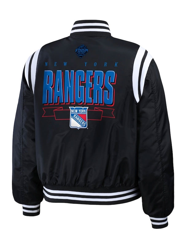 2024 New York Rangers Stadium Series Bomber Jacket