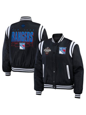 2024 New York Rangers Stadium Series Bomber Jacket