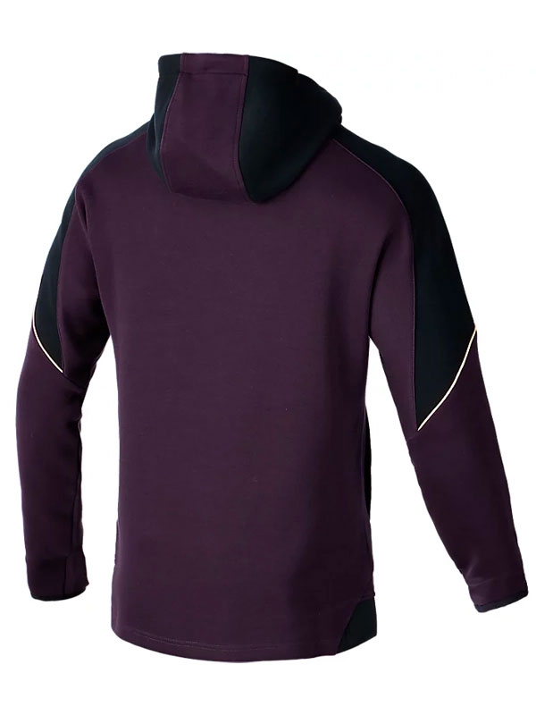 2024 NRL Brisbane Broncos Team Purple Pullover Hoodie