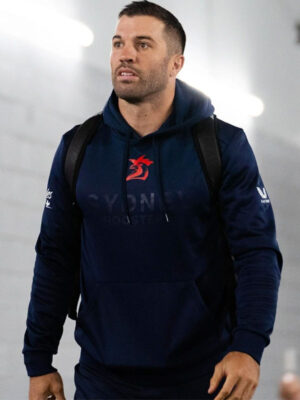 2024 NRL Sydney Roosters Blue Pullover Hoodie
