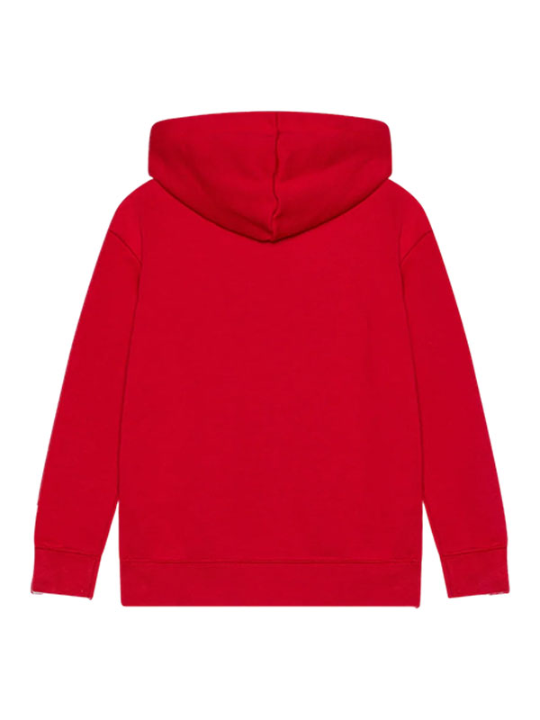 23 Jordan Red Fleece Pullover Hoodie