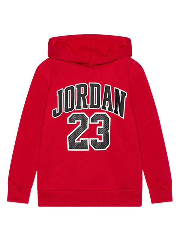 23 Jordan Red Fleece Pullover Hoodie