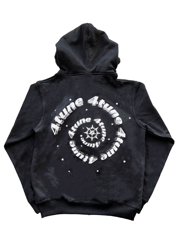 4 Tune Oversized Fleece Full Zip Hoodie