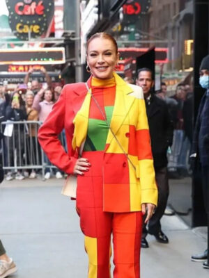 Falling for Christmas Lindsay Lohan Suiting Blazer