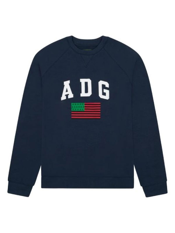 ADG American Flag Fleece Sweatshirt