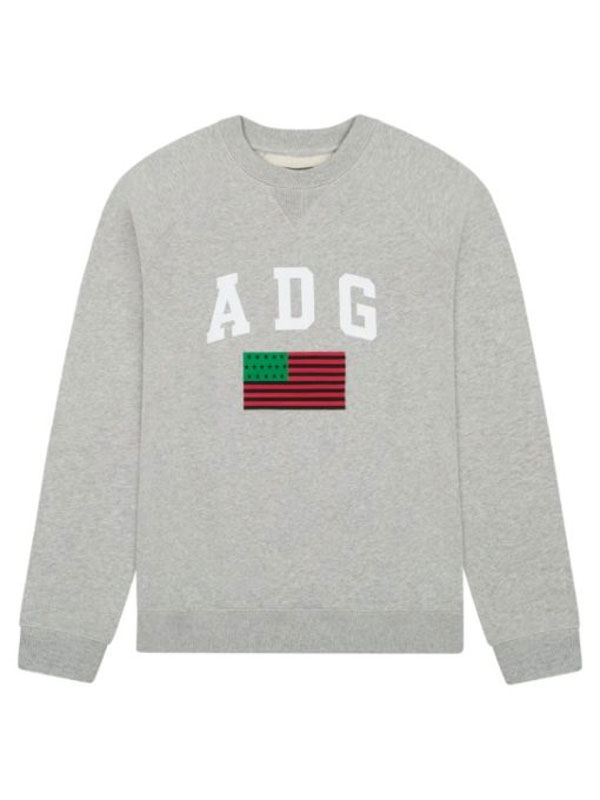 ADG American Flag Fleece Sweatshirt