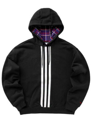 Adidas KoRn Logo Black Fleece Pullover Hoodie