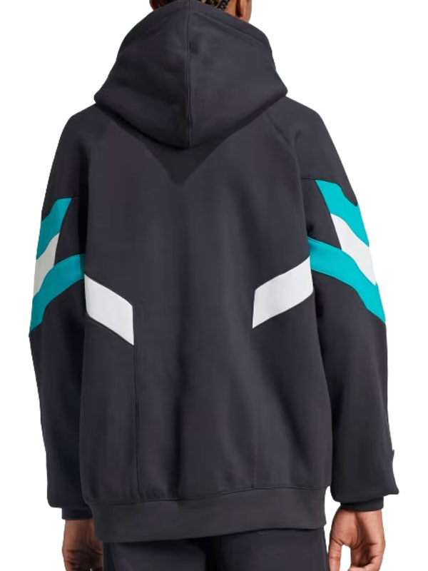 Adidas Newcastle United FC Black Fleece Pullover Hoodie