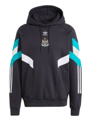 Adidas Newcastle United FC Black Fleece Pullover Hoodie