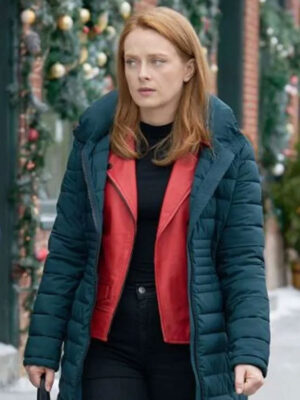 Alex Paxton-Beesley Our Christmas Mural Puffer Coat