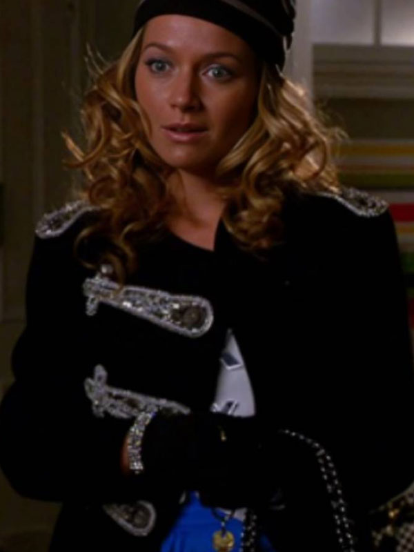 Amanda Tanen Ugly Betty S04 Black Suede Blazer