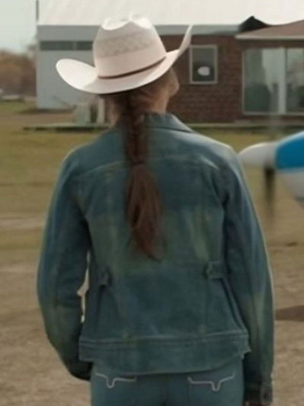 Amber Marshall Heartland S18 Blue Denim Jacket