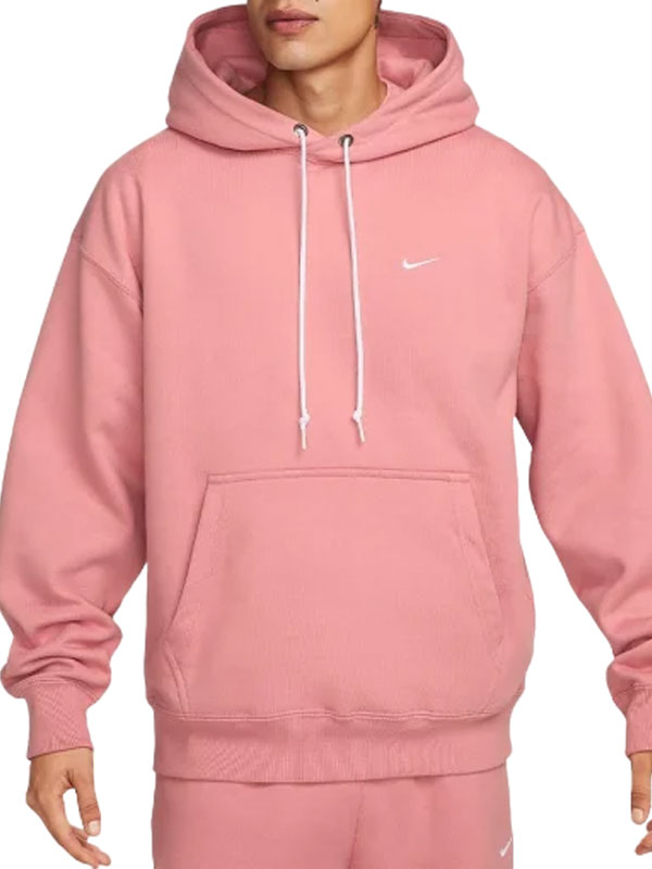 Anthony Davis Pink Fleece Pullover Hoodie