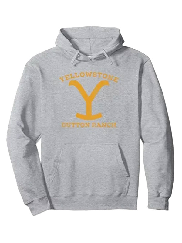 Yellowstone Dutton Ranch Oversized Pullover Hoodie