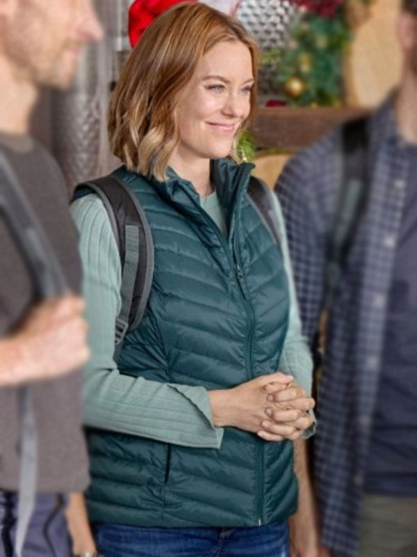 Ashley Williams 2024 Avery Jingle Bell Run Puffer Vest