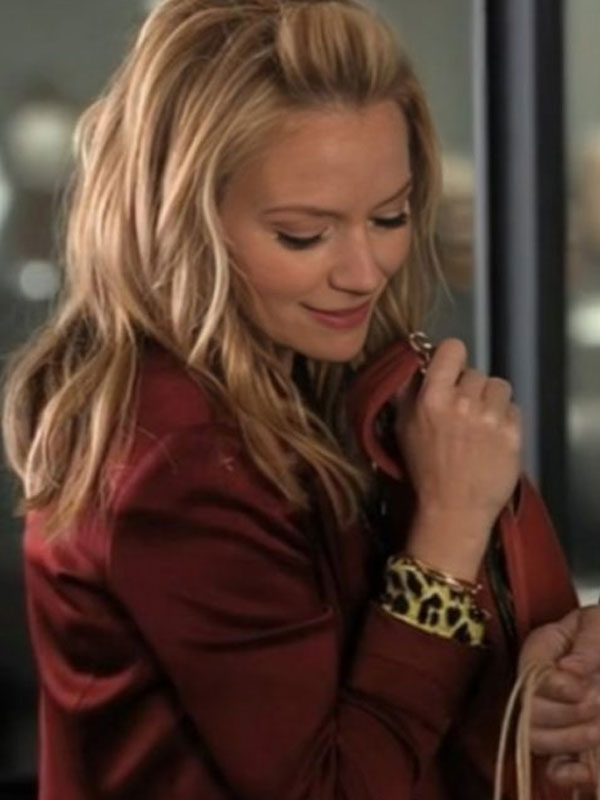 Becki Newton 2024 The Lincoln Lawyer S3 Red Suiting Blazer