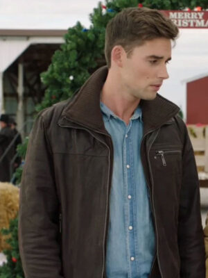 Callum Alexander My Christmas Prince Brown Cotton Jacket