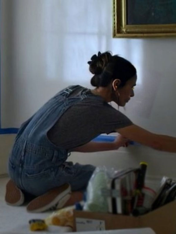 Cellar Door Jordana Brewster Denim Jumpsuit