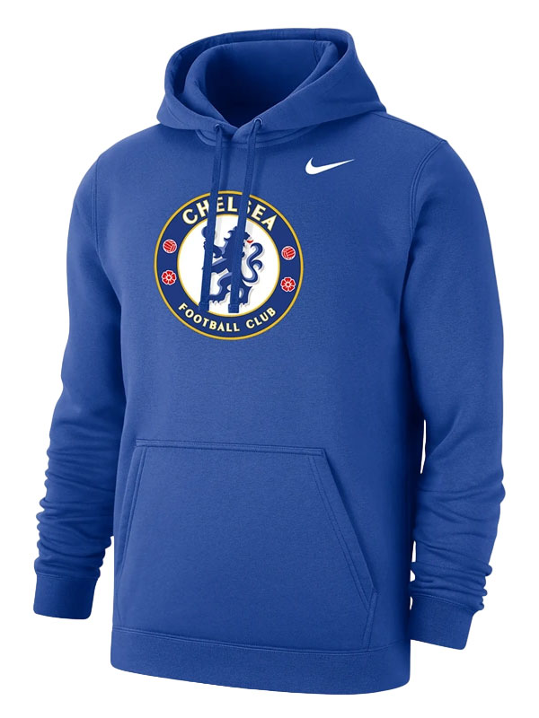 Chelsea FC Blue Fleece Pullover Hoodie
