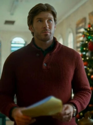 Christopher Russell 2024 A Vintage Christmas Red Sweater