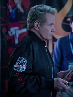 cobra-kai-s06-john-kreese-black-bomber-jacket-3