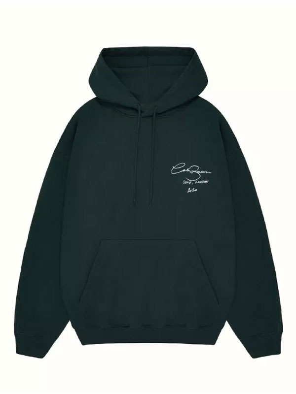 Cole Buxton Oversized Fleece Pullover Hoodie